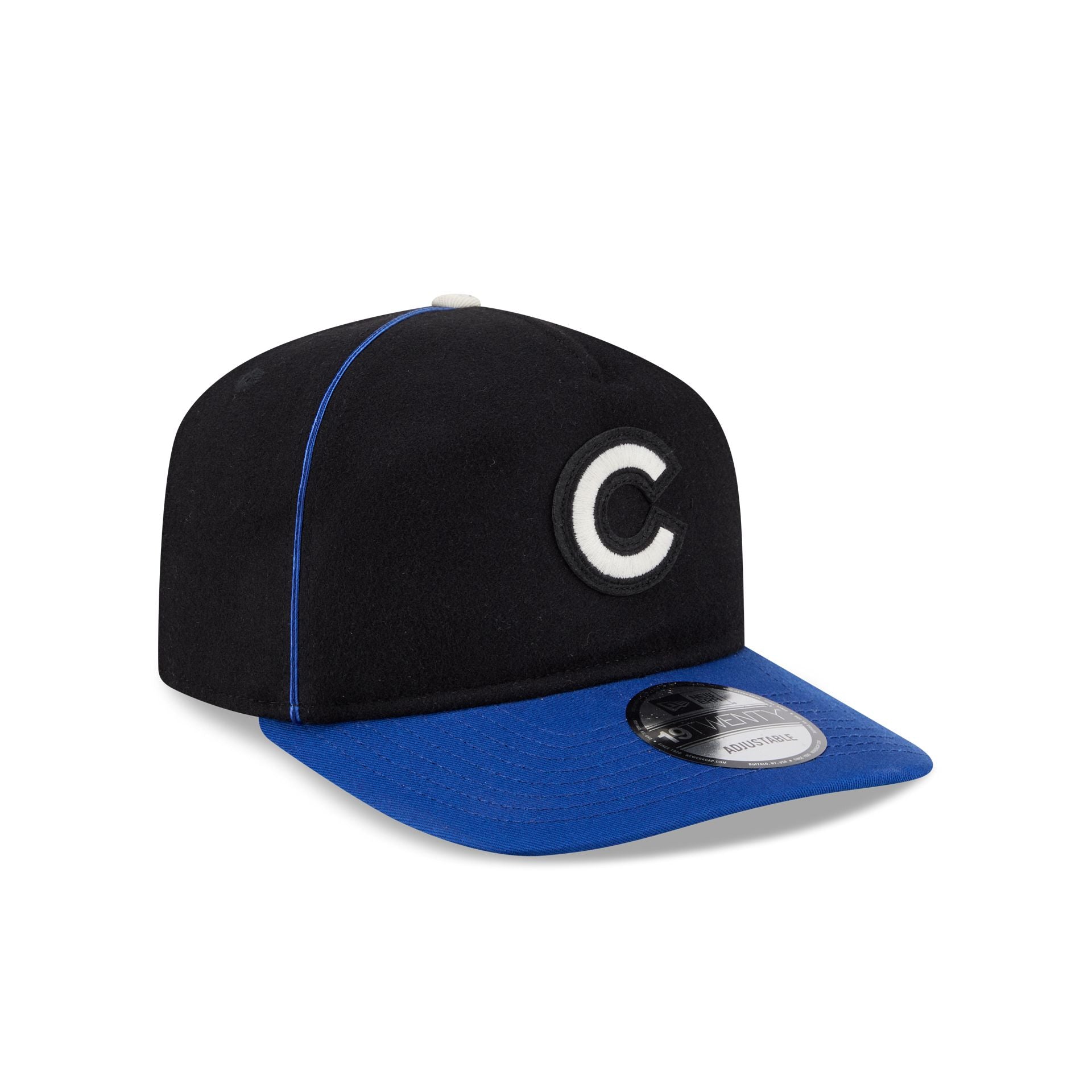 Chicago Cubs Felt Logo 19TWENTY Adjustable Hat