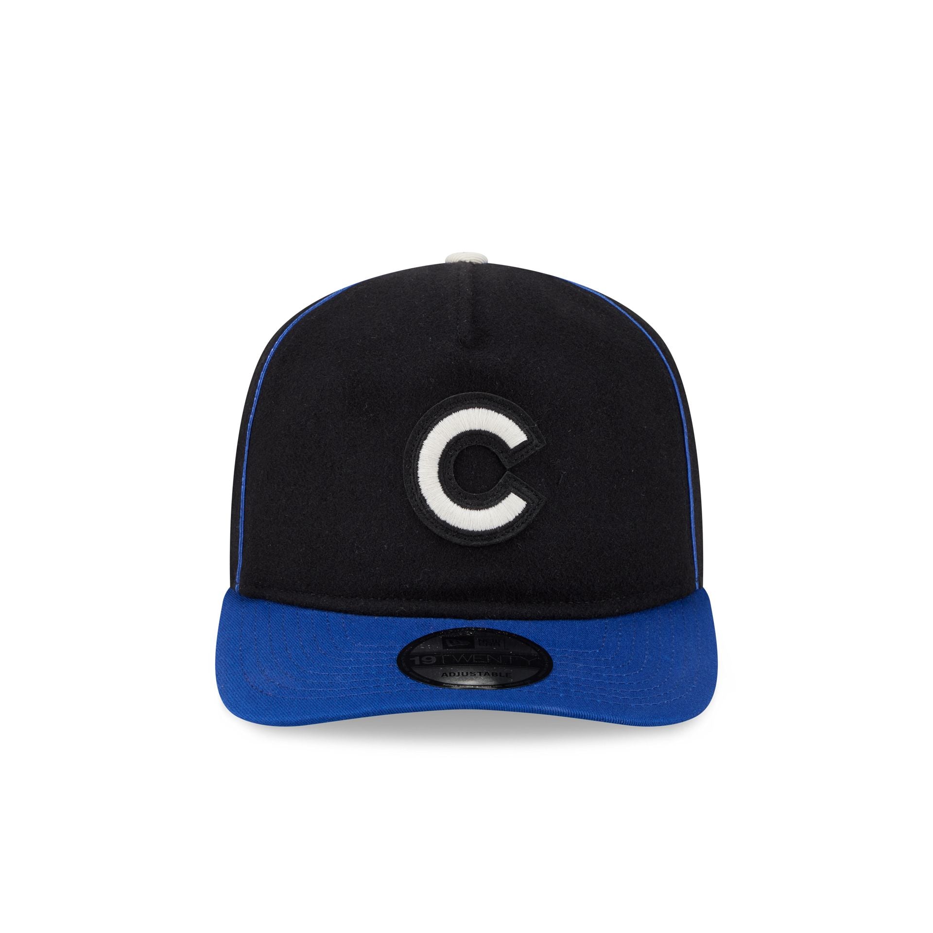 Chicago Cubs Felt Logo 19TWENTY Adjustable Hat