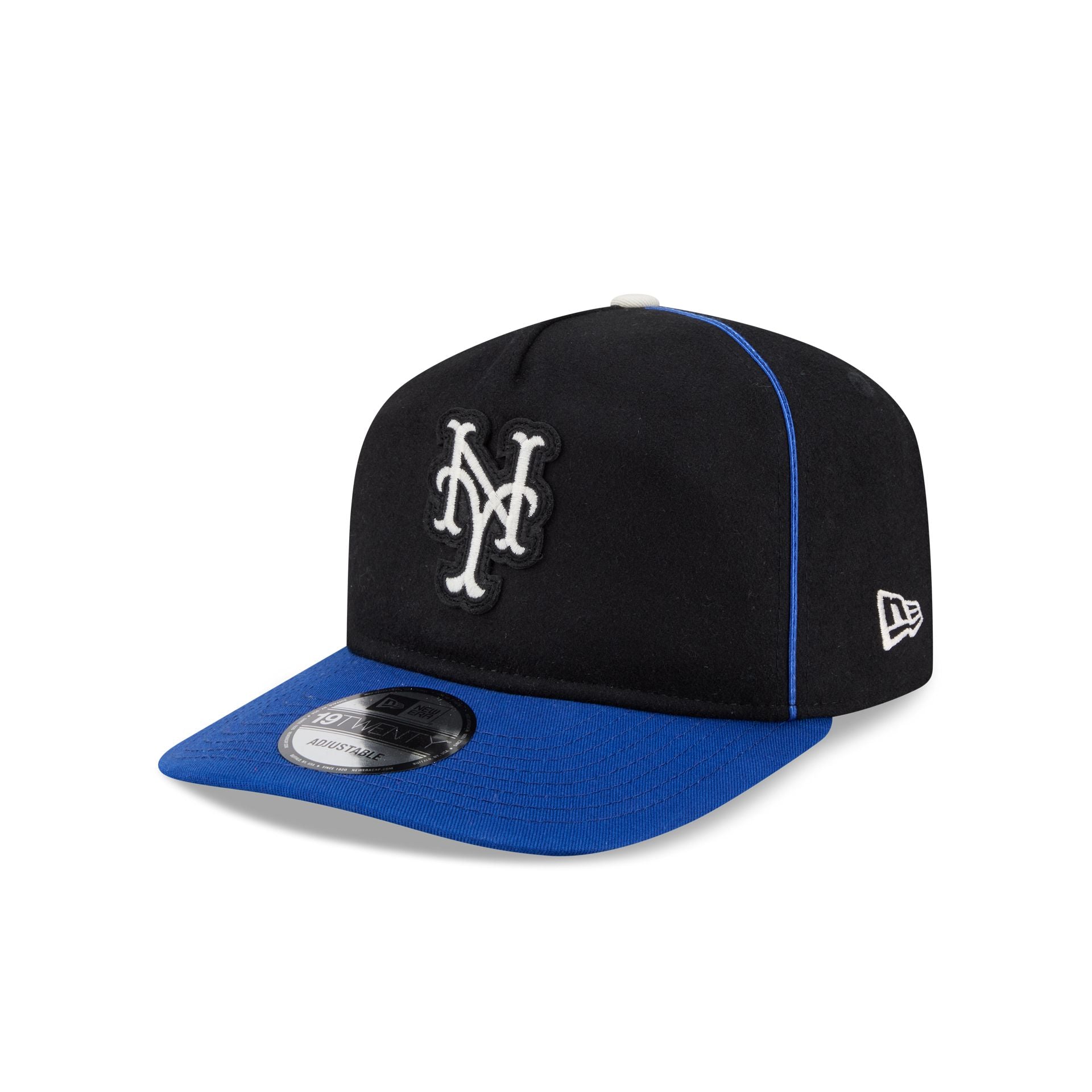 New York Mets Felt Logo 19TWENTY Adjustable Hat