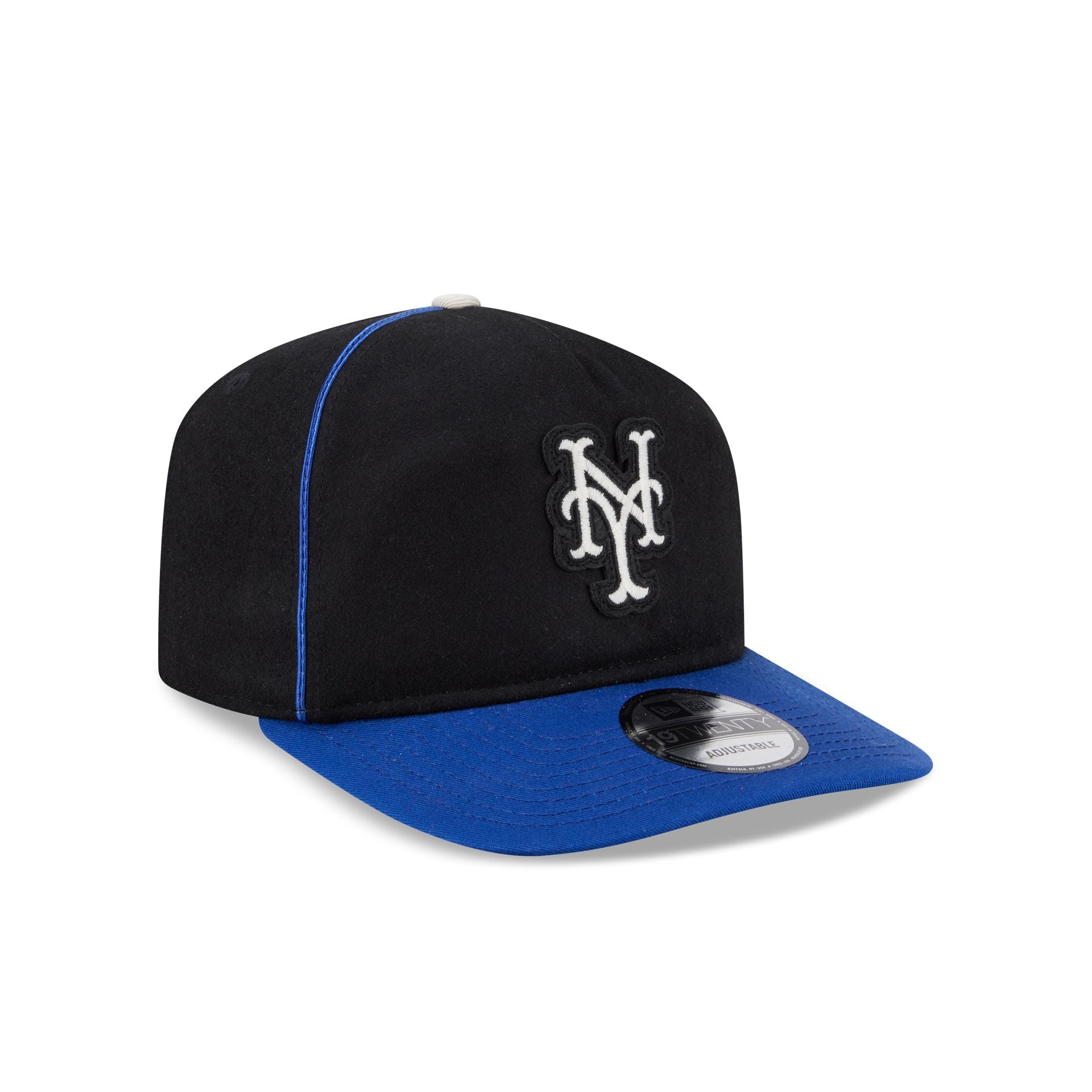 New York Mets Felt Logo 19TWENTY Adjustable Hat