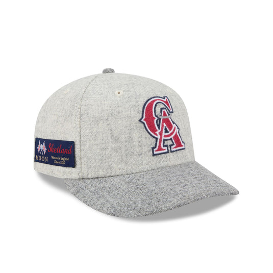 Los Angeles Angels Stone Shetland Moon 59FIFTY Fitted Hat - New Era Cap