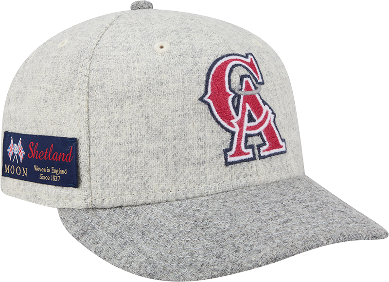 Los Angeles Angels Stone Shetland Moon 59FIFTY Fitted Hat
