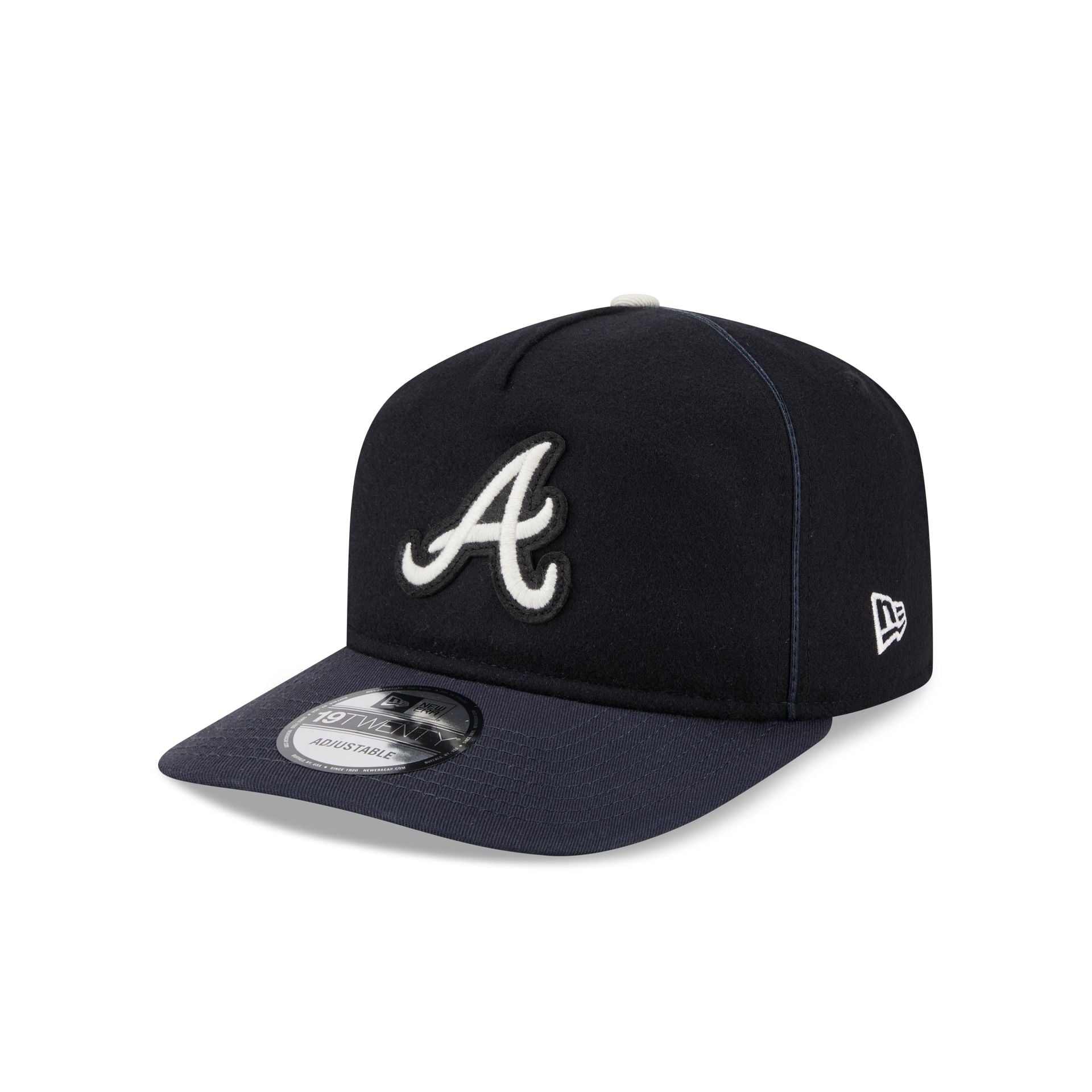 Atlanta Braves Felt Logo 19TWENTY Adjustable Hat