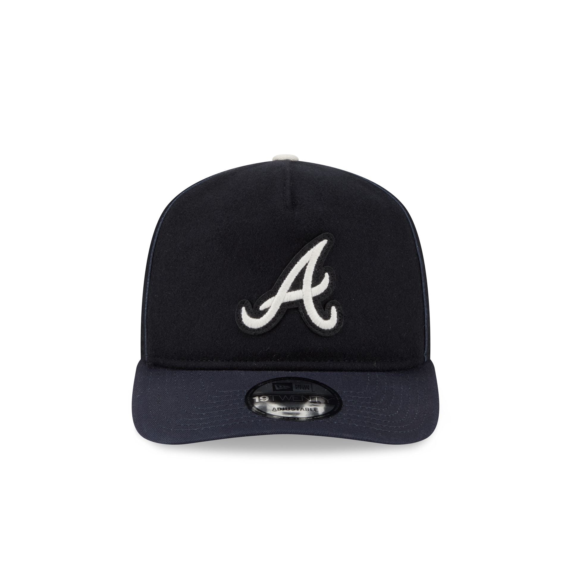 Atlanta Braves Felt Logo 19TWENTY Adjustable Hat