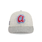 Atlanta Braves Stone Shetland Moon 59FIFTY Fitted Hat