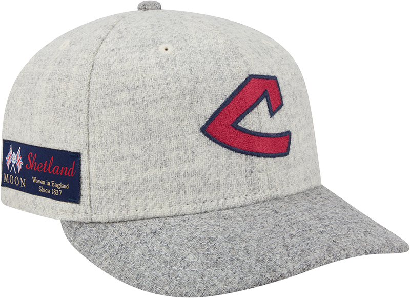 Cleveland Guardians Stone Shetland Moon 59FIFTY Fitted Hat