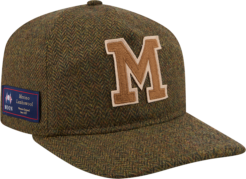 Milwaukee Brewers Olive Merino Lambswool Moon 19TWENTY Adjustable Hat