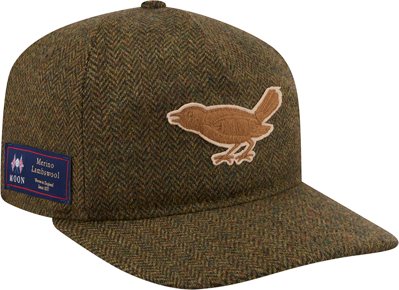 Baltimore Orioles Olive Merino Lambswool Moon 19TWENTY Adjustable Hat