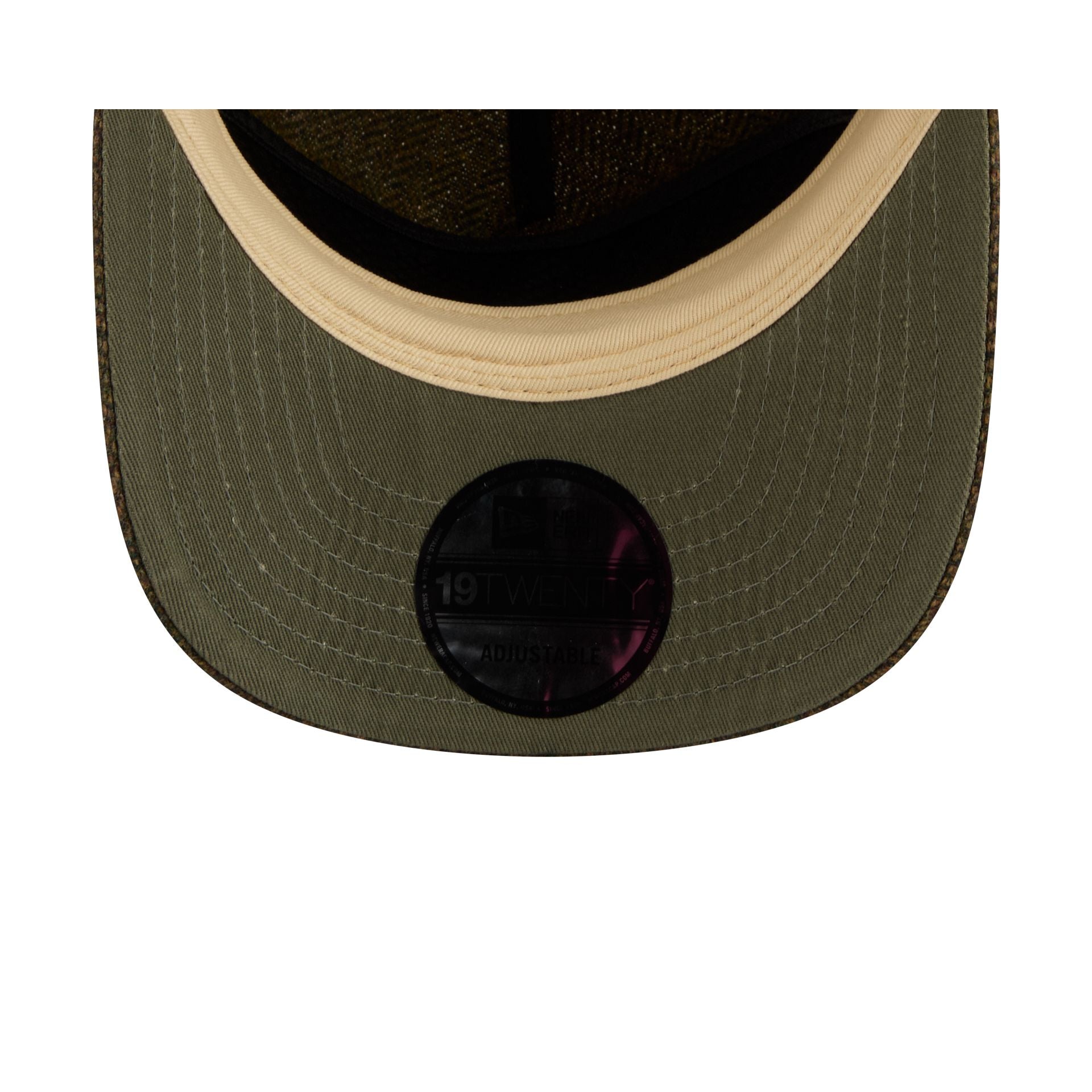 Atlanta Braves Olive Merino Lambswool Moon 19TWENTY Adjustable Hat