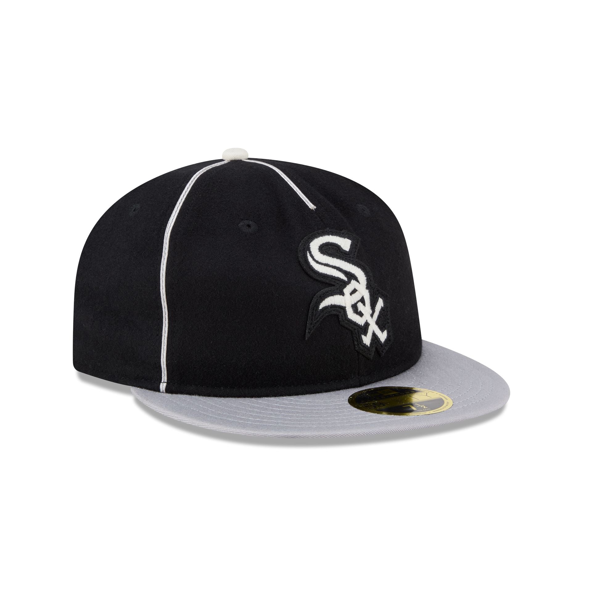 Chicago White Sox Felt Logo Retro Crown 59FIFTY Fitted Hat