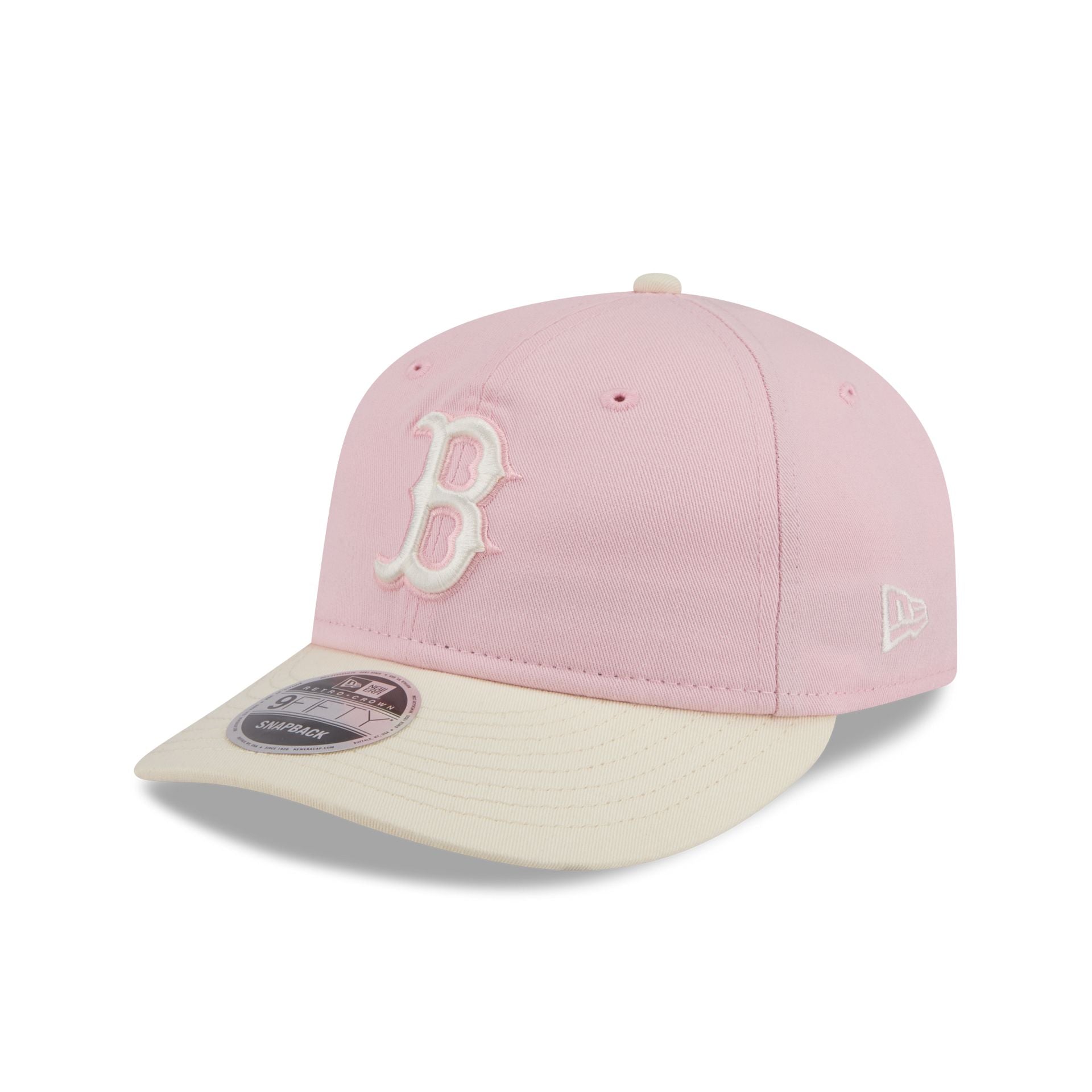 Boston Red Sox Light Pink 9FIFTY Snapback Hat