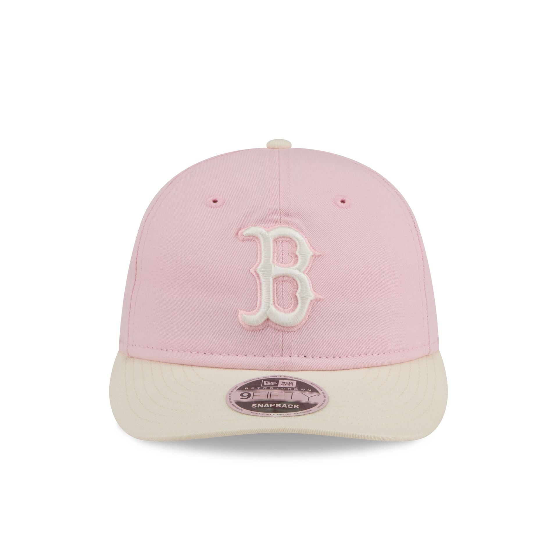 Boston Red Sox Light Pink 9FIFTY Snapback Hat