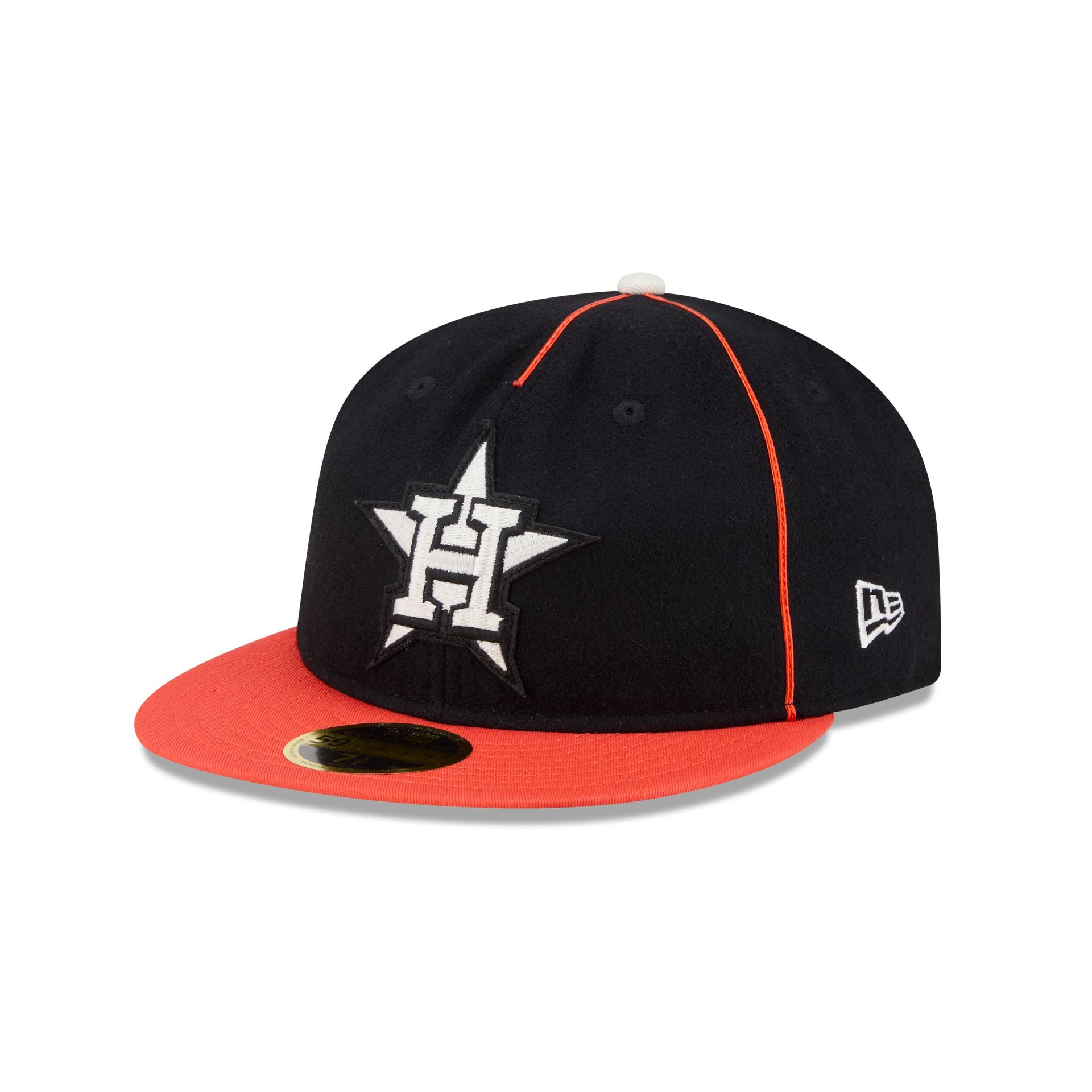 Houston Astros Felt Logo Retro Crown 59FIFTY Fitted Hat