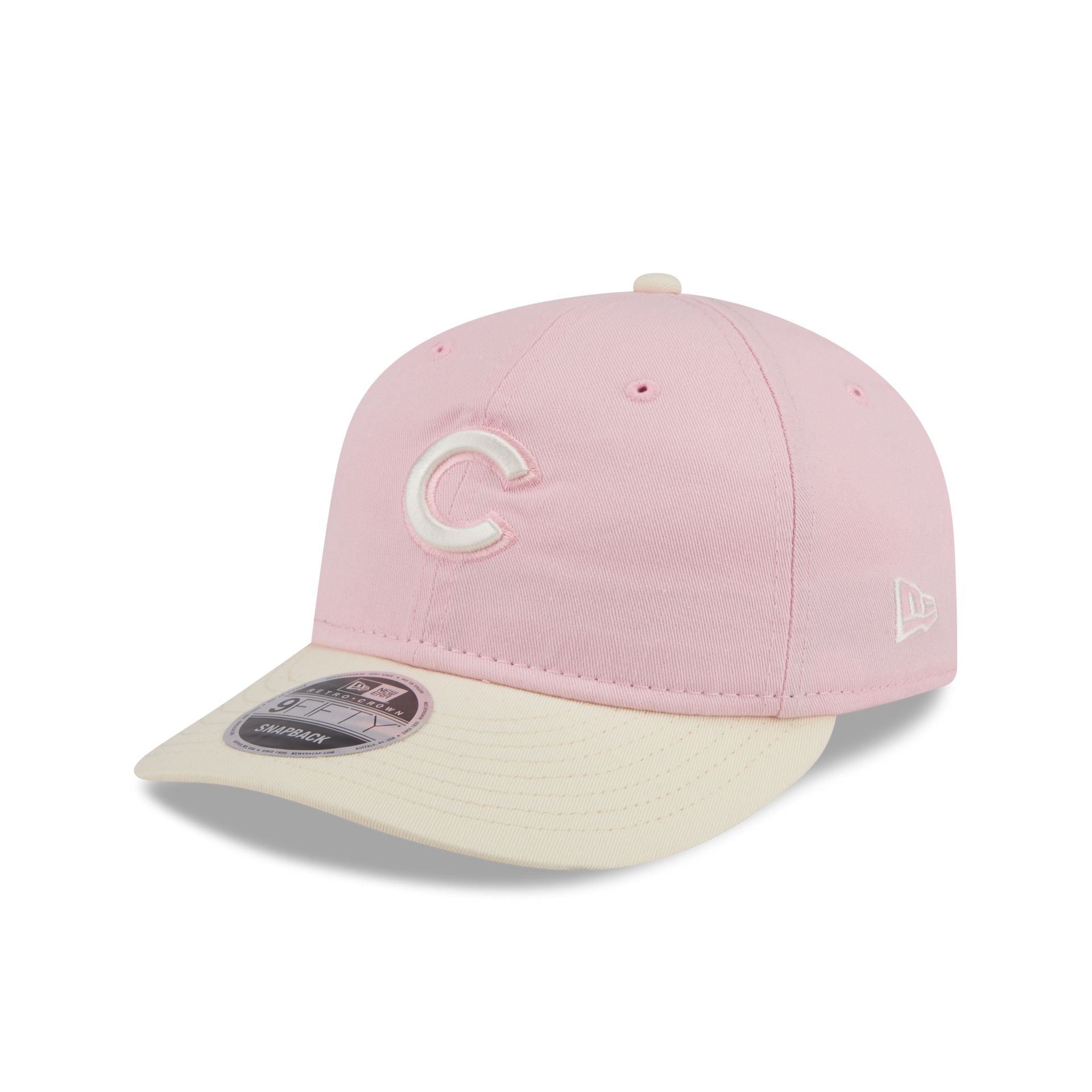 Chicago Cubs Light Pink 9FIFTY Snapback Hat