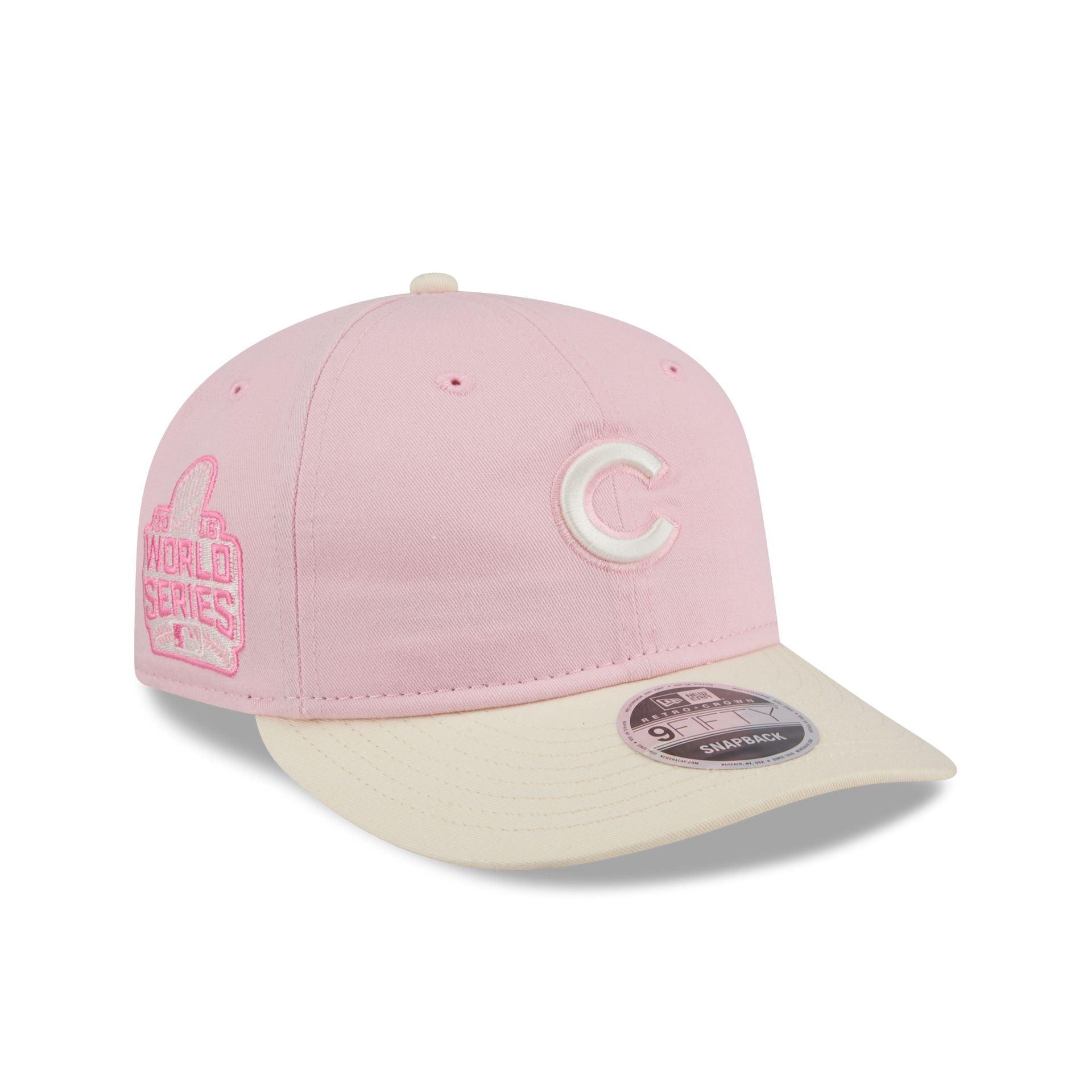 Chicago Cubs Light Pink 9FIFTY Snapback Hat