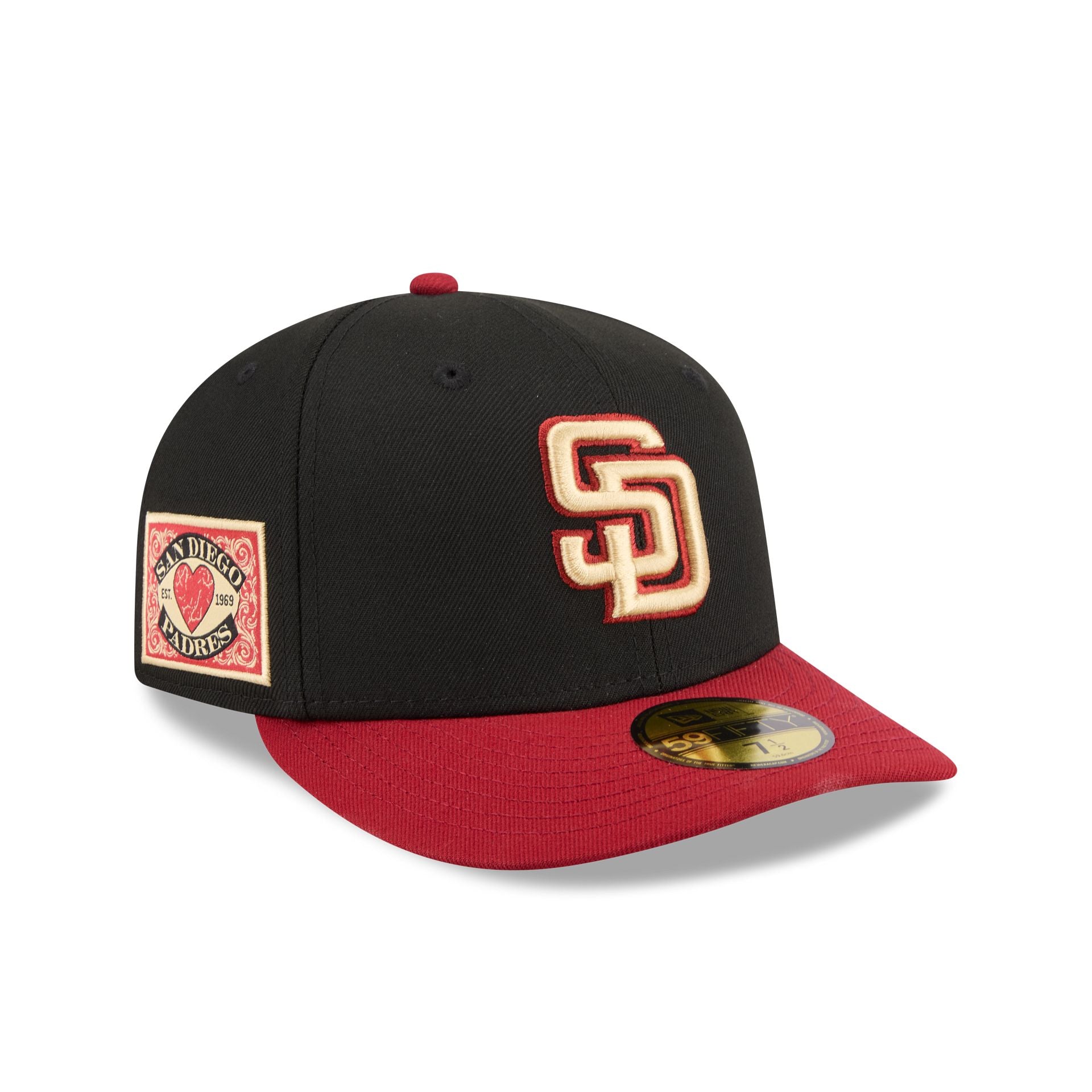 San Diego Padres Team Cards 59FIFTY Fitted Hat