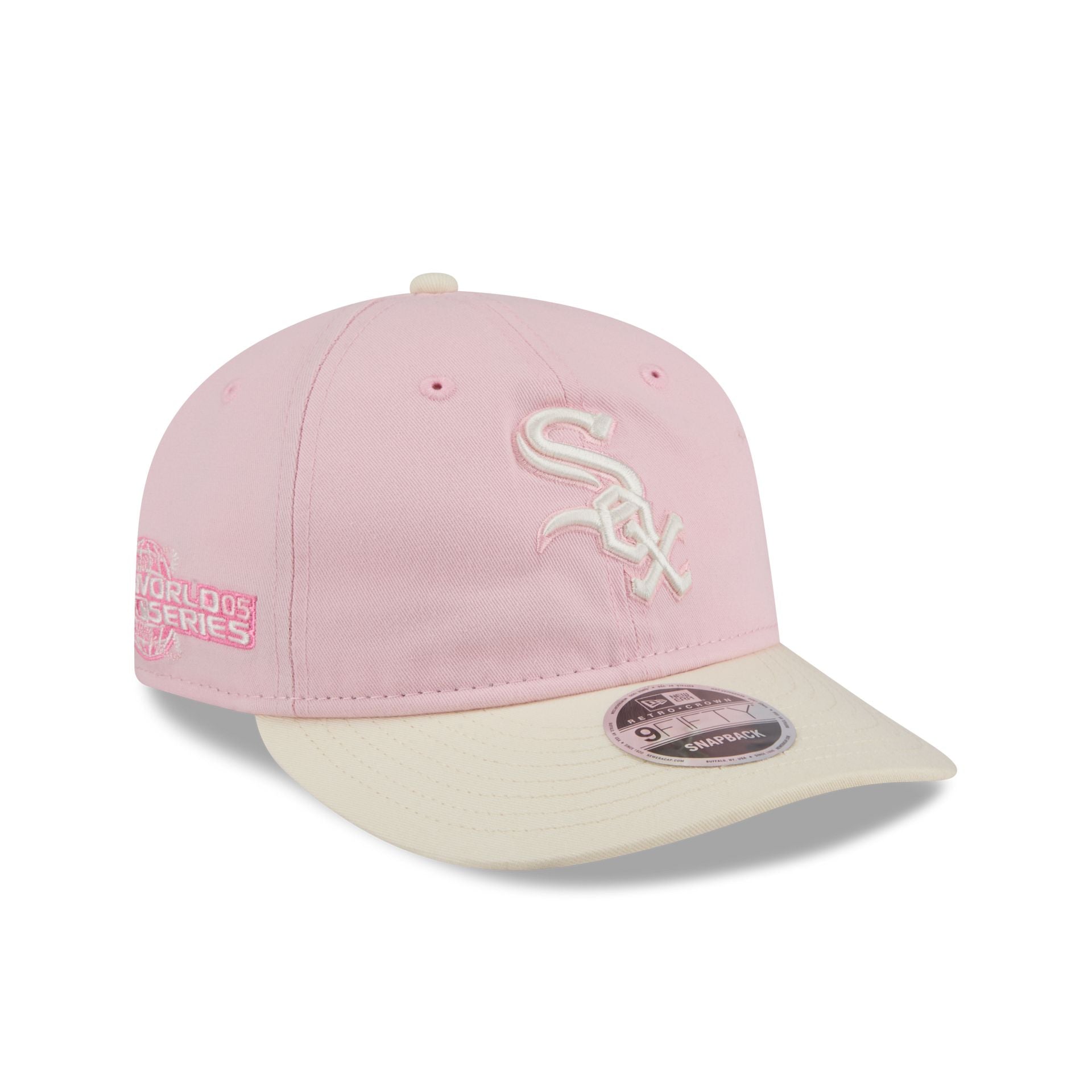 Chicago White Sox Light Pink 9FIFTY Snapback Hat