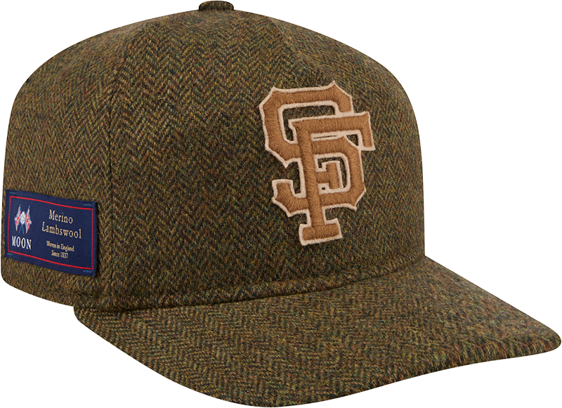 San Francisco Giants Olive Merino Lambswool Moon 19TWENTY Adjustable Hat