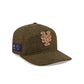 New York Mets Olive Merino Lambswool Moon 19TWENTY Adjustable Hat