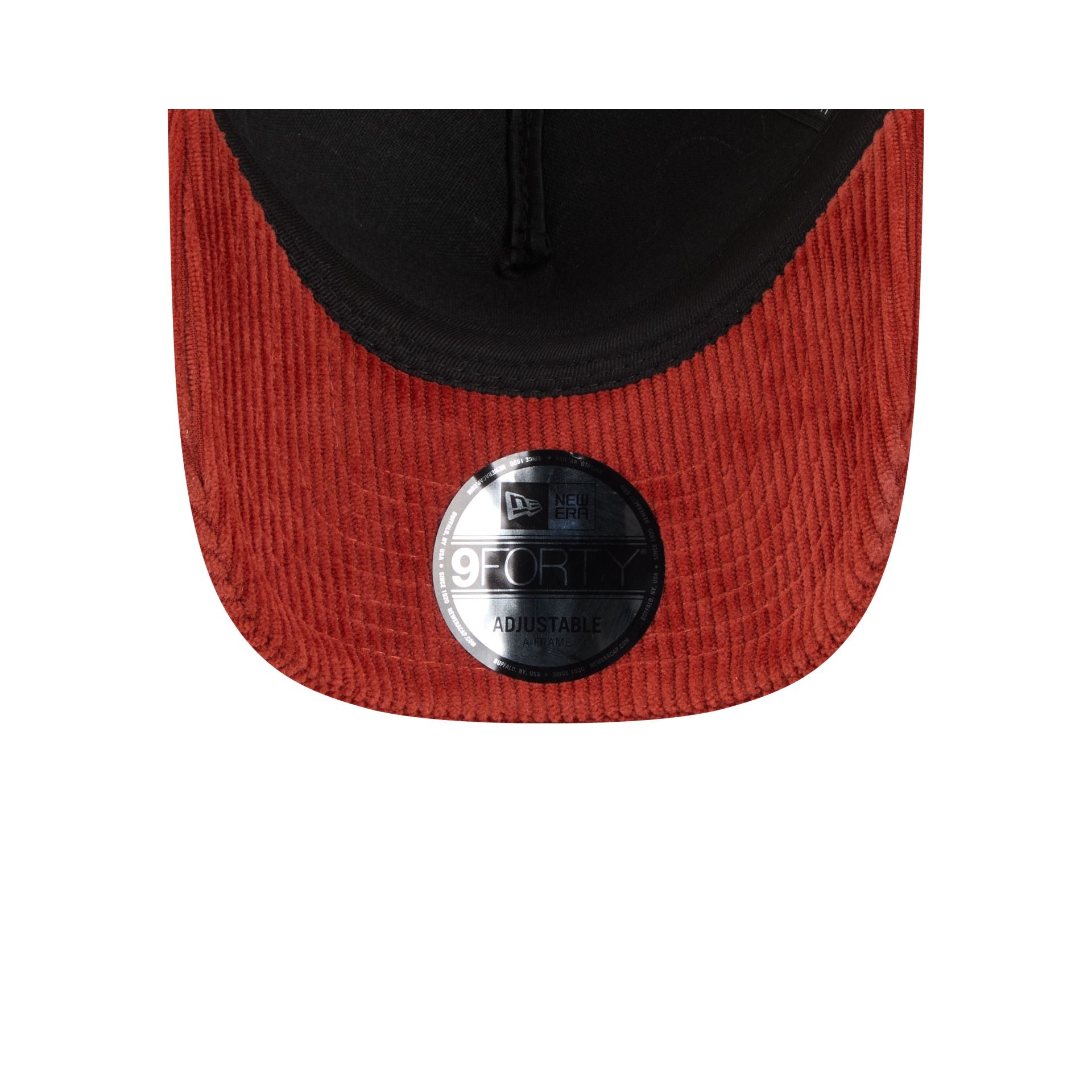 New Era Cap Corduroy Red 9FORTY A-Frame Trucker Hat