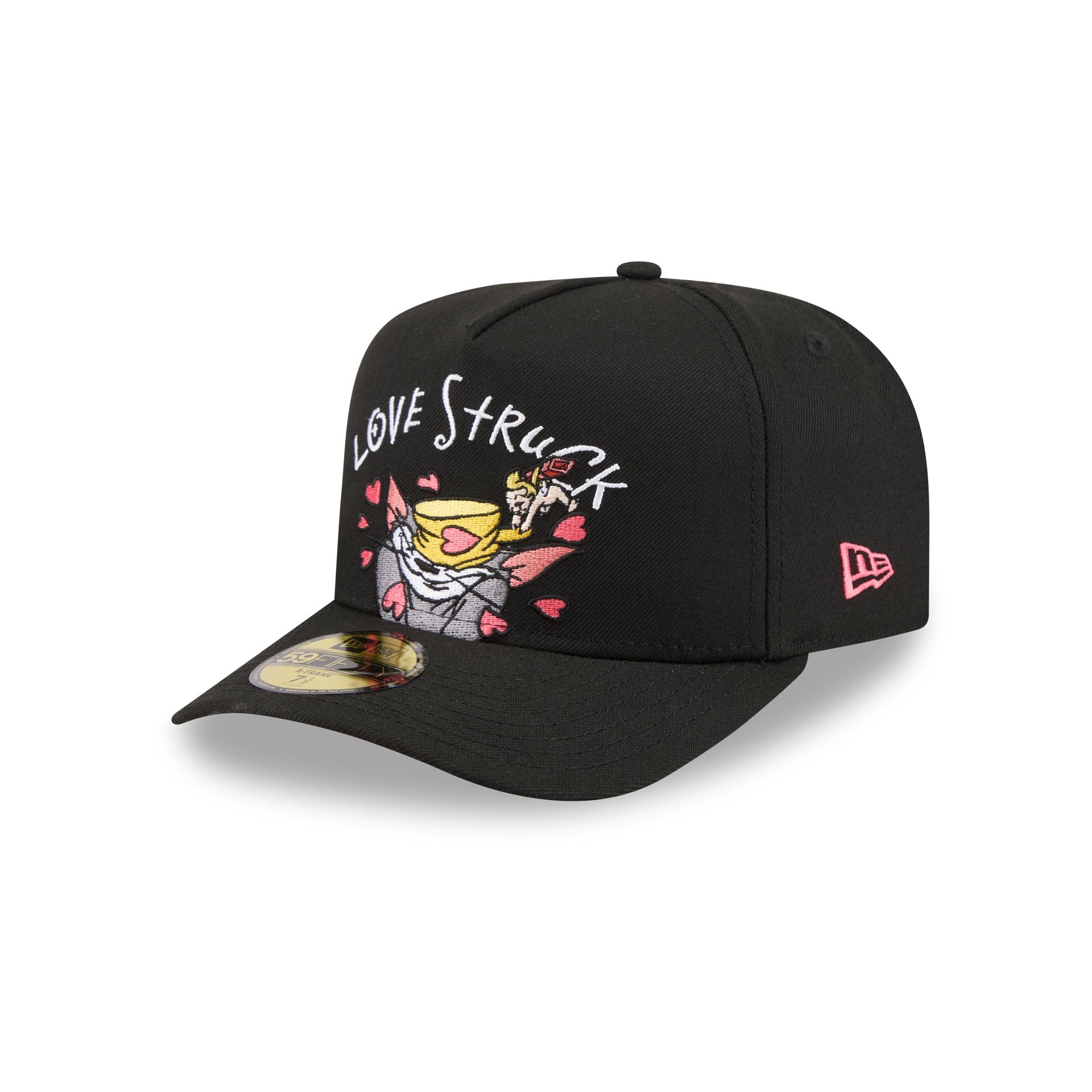 Tom and Jerry Love Struck 59FIFTY A-Frame Fitted Hat