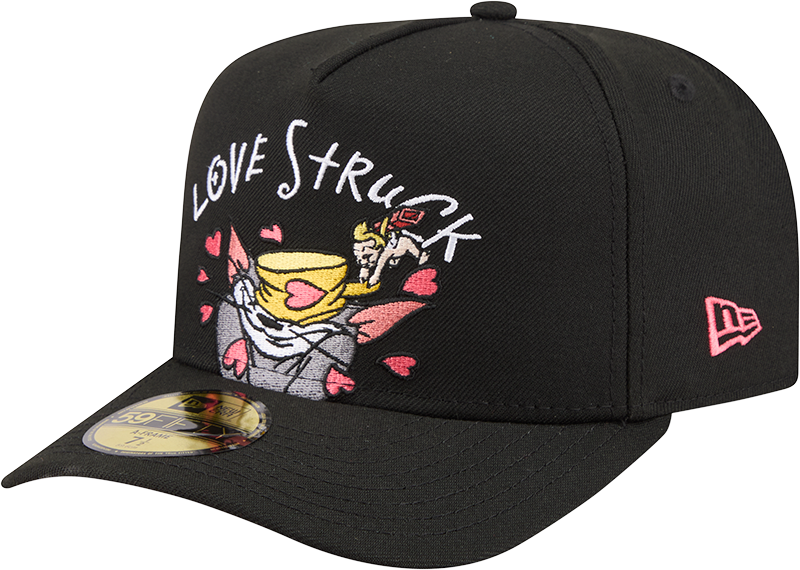 Tom and Jerry Love Struck 59FIFTY A-Frame Fitted Hat