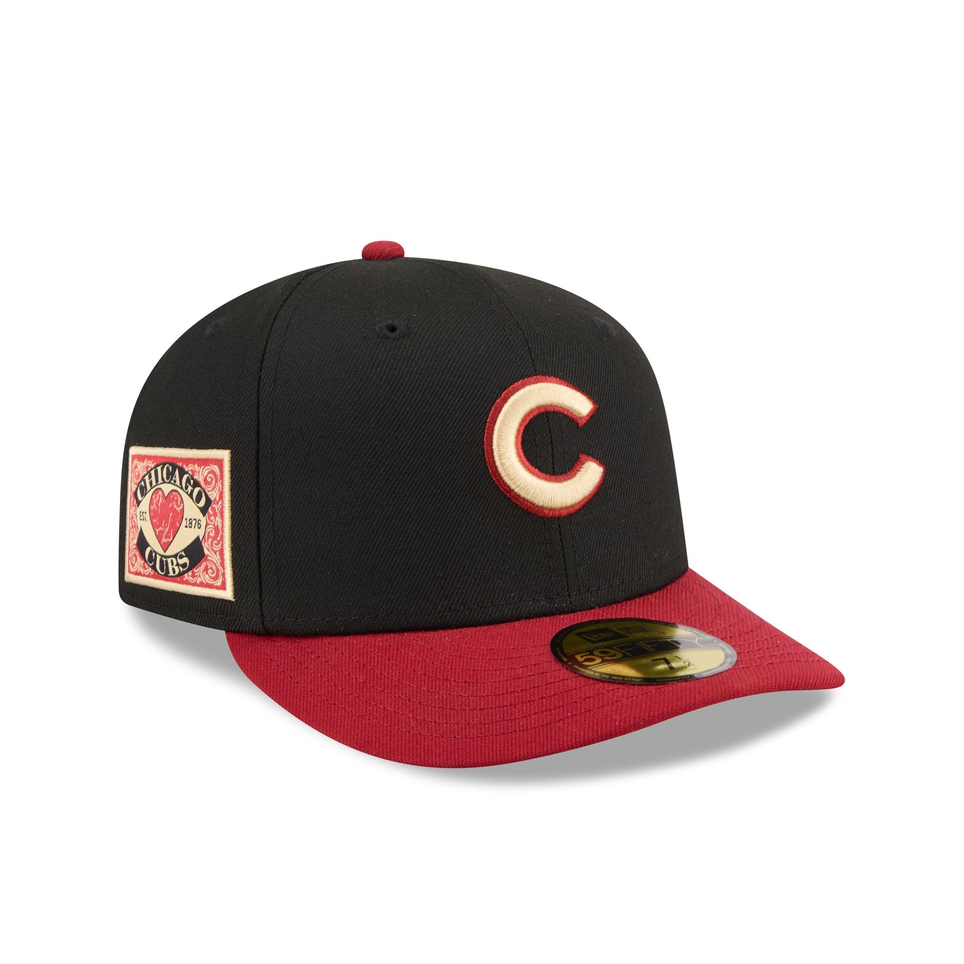 Chicago Cubs Team Cards 59FIFTY Fitted Hat