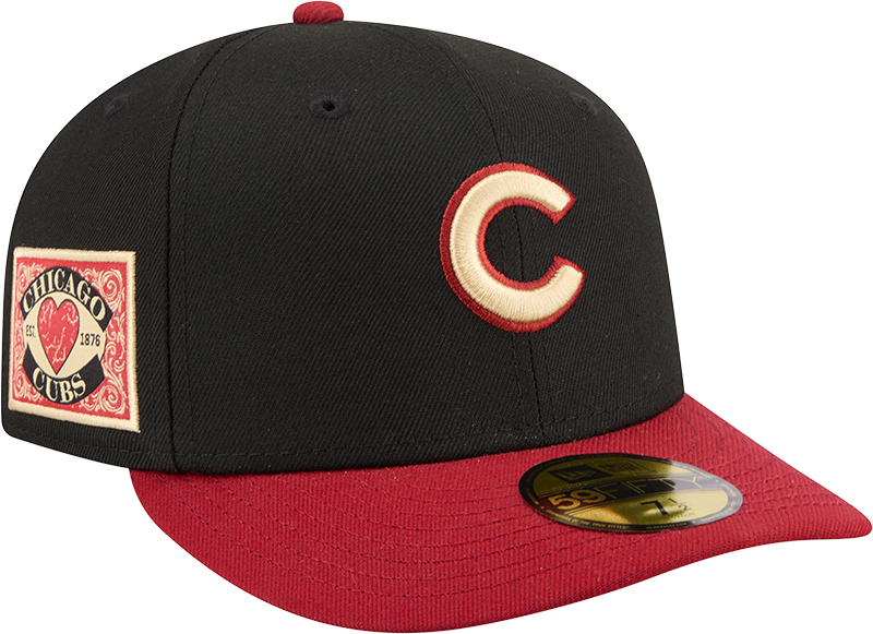Chicago Cubs Team Cards 59FIFTY Fitted Hat