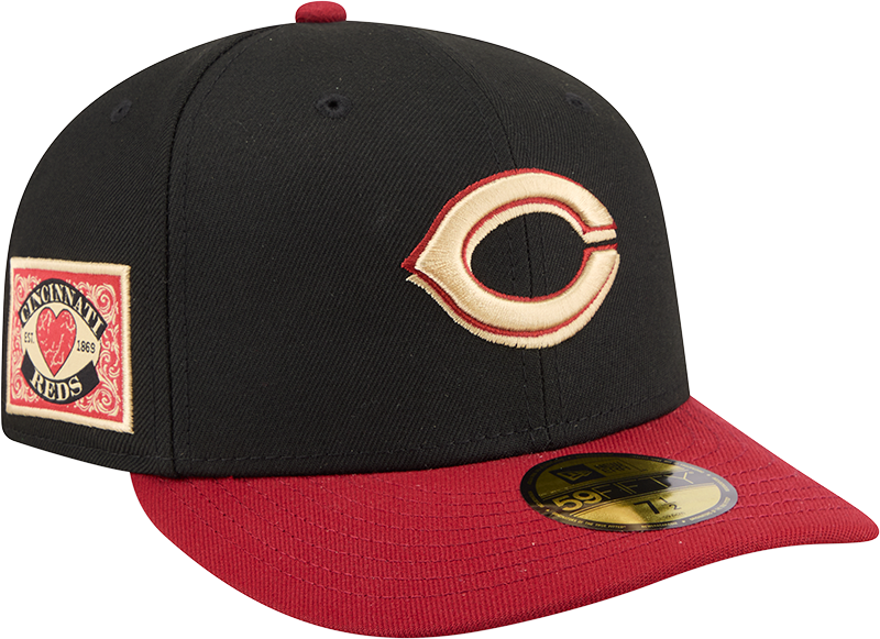 Cincinnati Reds Team Cards 59FIFTY Fitted Hat