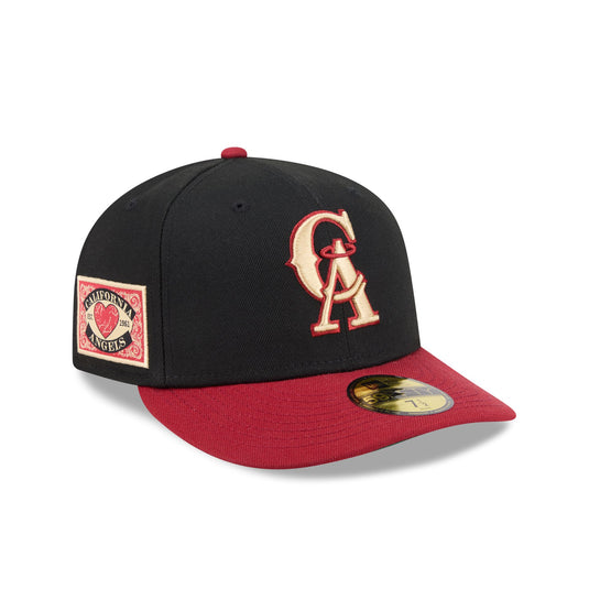 Los Angeles Angels Team Cards 59FIFTY Fitted Hat - New Era Cap