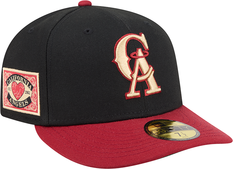 Los Angeles Angels Team Cards 59FIFTY Fitted Hat