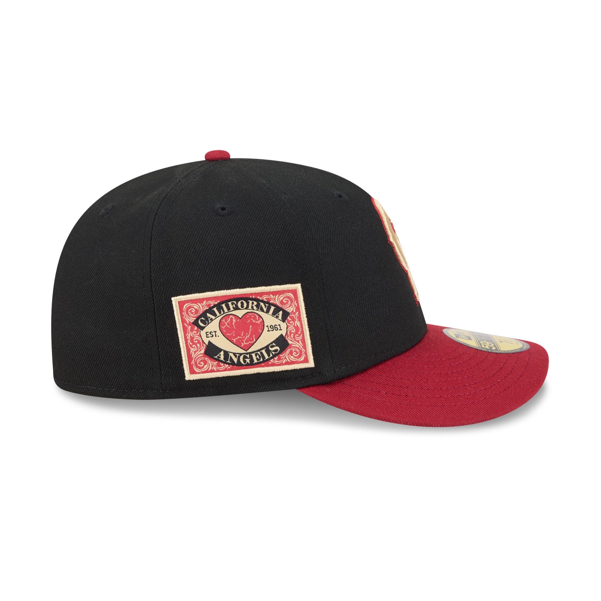 Los Angeles Angels Team Cards 59FIFTY Fitted Hat
