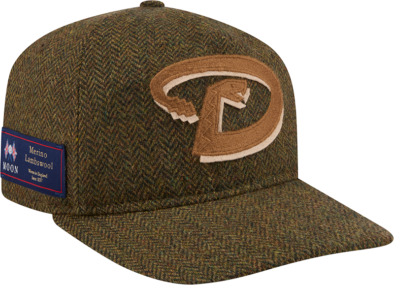 Arizona Diamondbacks Olive Merino Lambswool Moon 19TWENTY Adjustable Hat