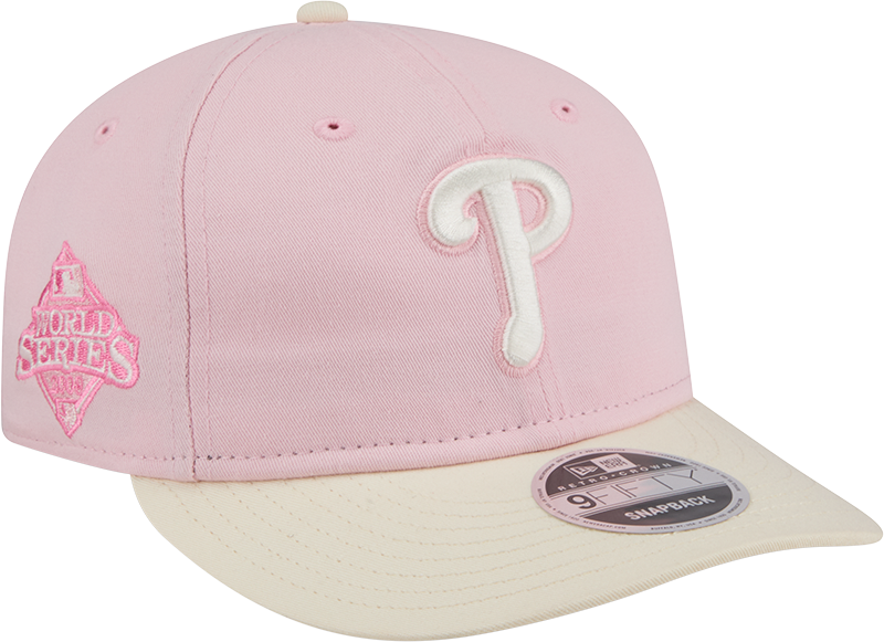 Philadelphia Phillies Light Pink Retro Crown 9FIFTY Snapback Hat