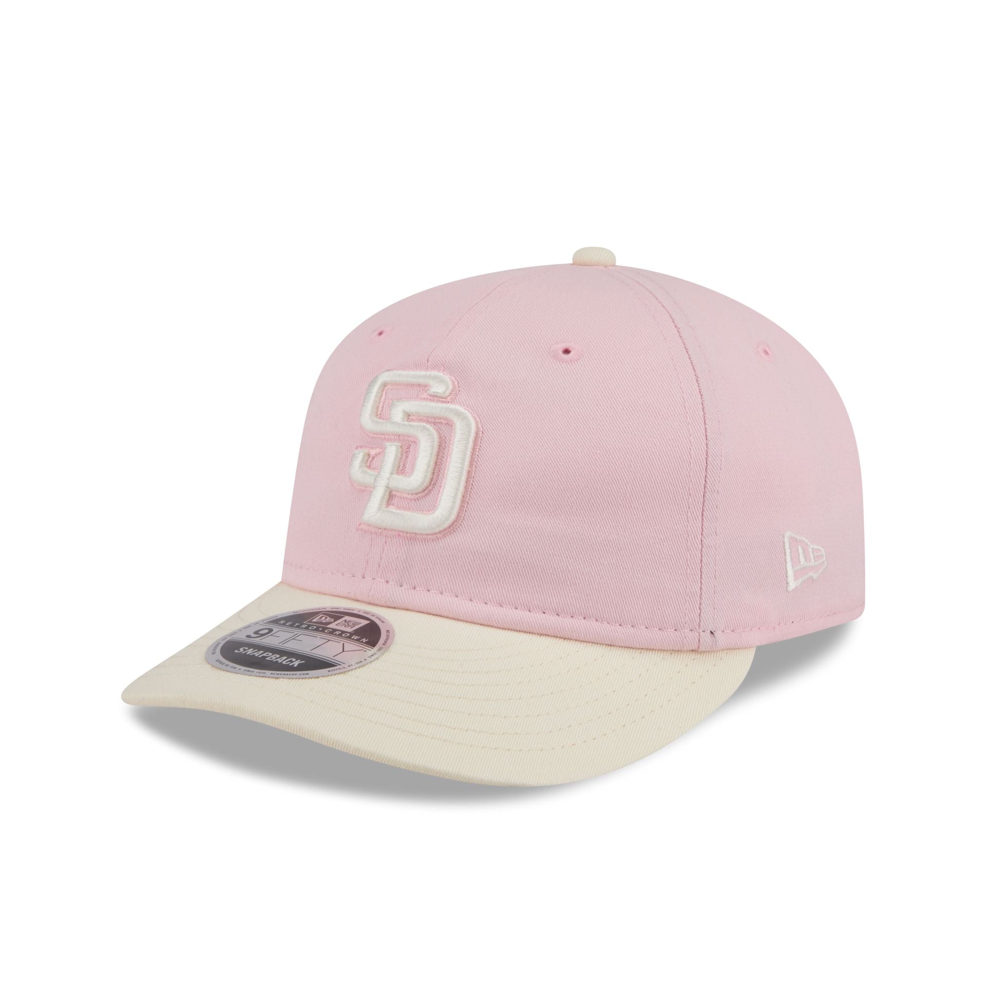 San Diego Padres Light Pink 9FIFTY Snapback Hat