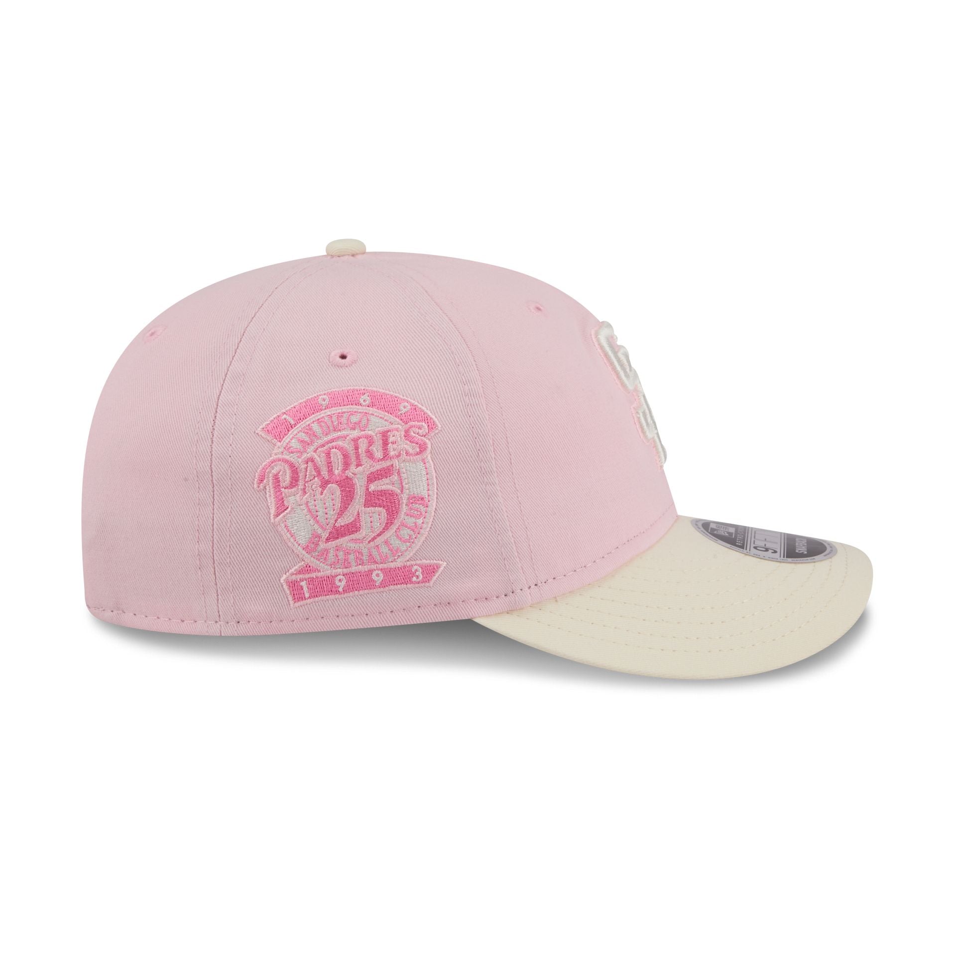 San Diego Padres Light Pink 9FIFTY Snapback Hat