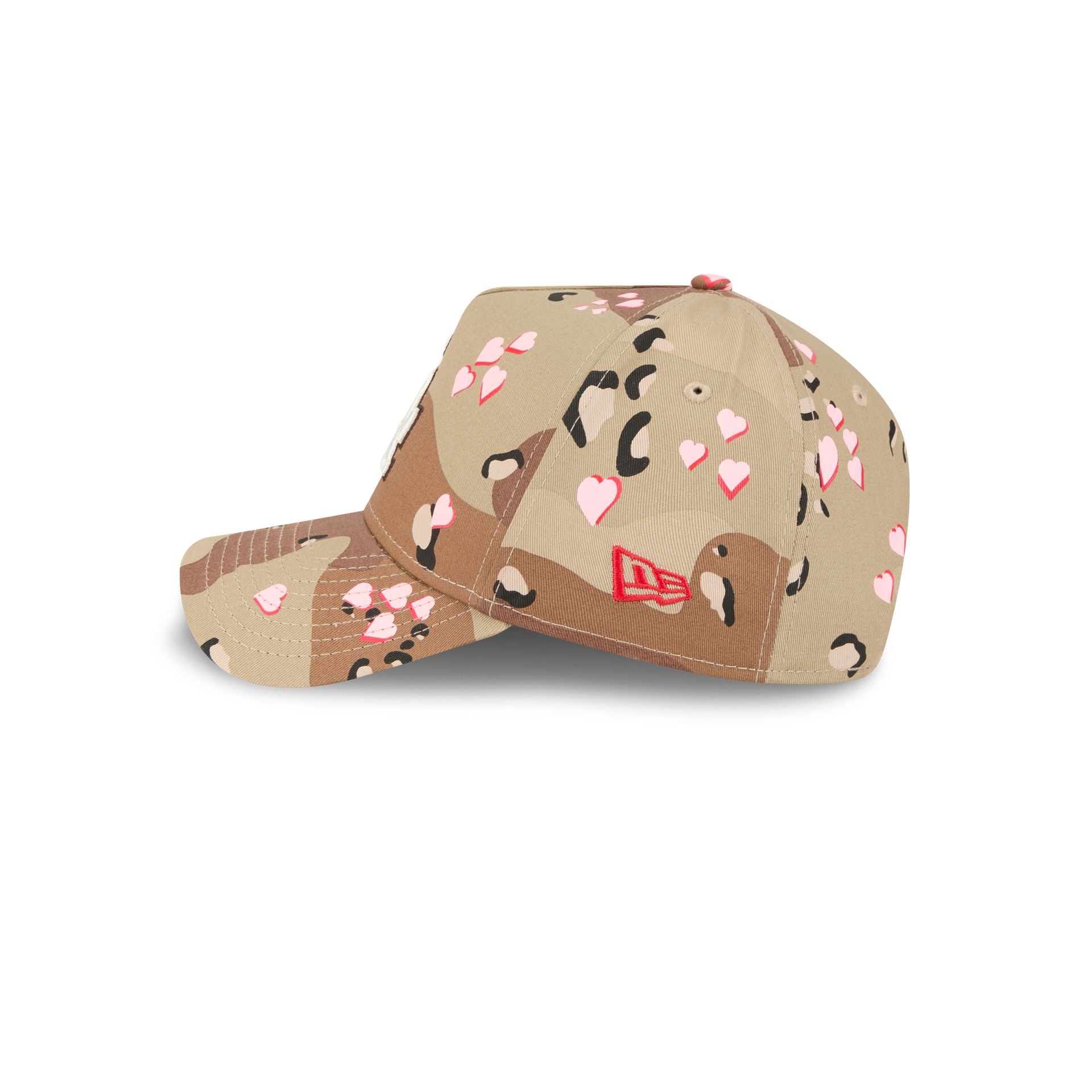Los Angeles Dodgers Camo Hearts 9FORTY A-Frame Snapback Hat