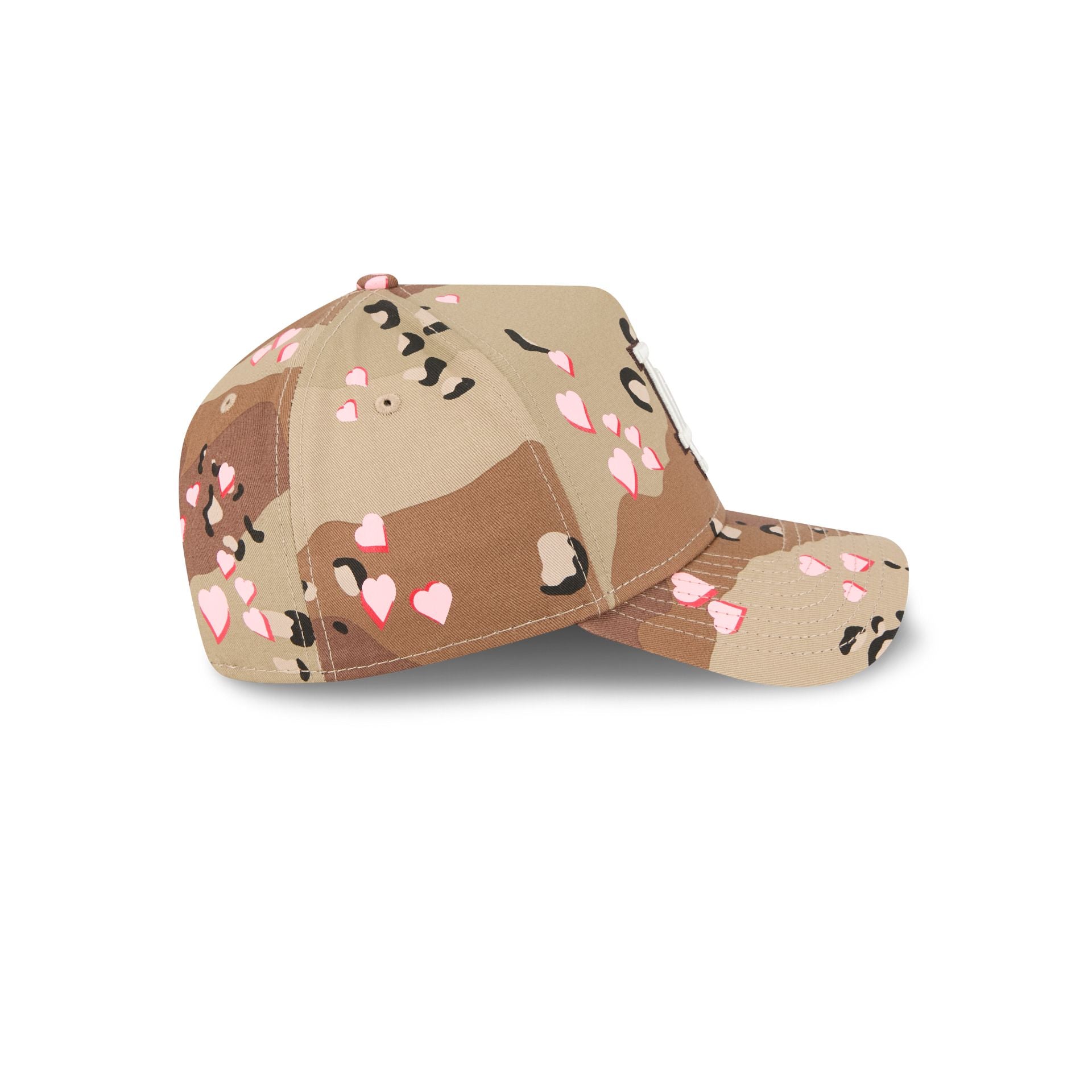 Los Angeles Dodgers Camo Hearts 9FORTY A-Frame Snapback Hat