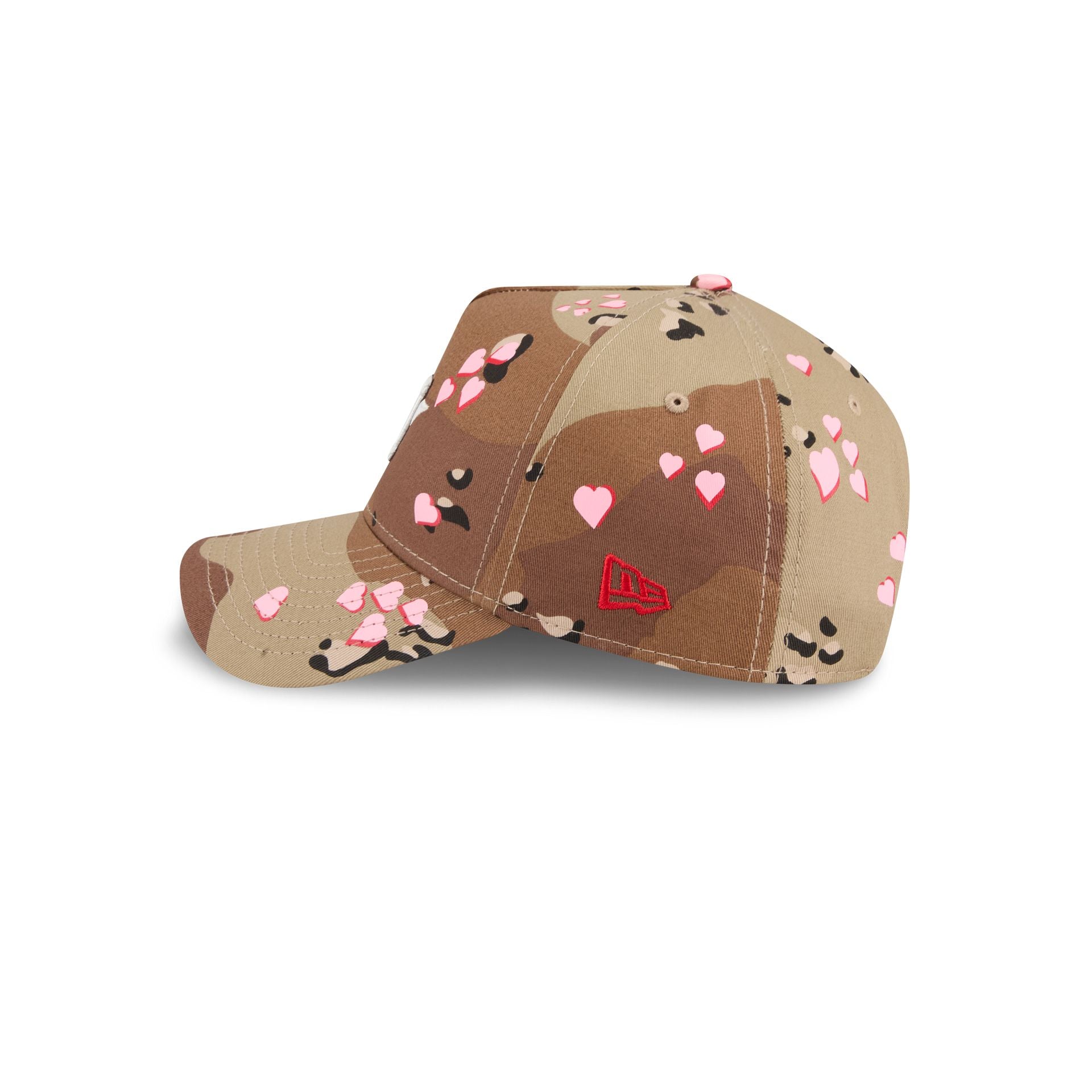 Houston Astros Camo Hearts 9FORTY A-Frame Snapback Hat