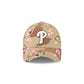 Philadelphia Phillies Camo Hearts 9FORTY A-Frame Snapback Hat