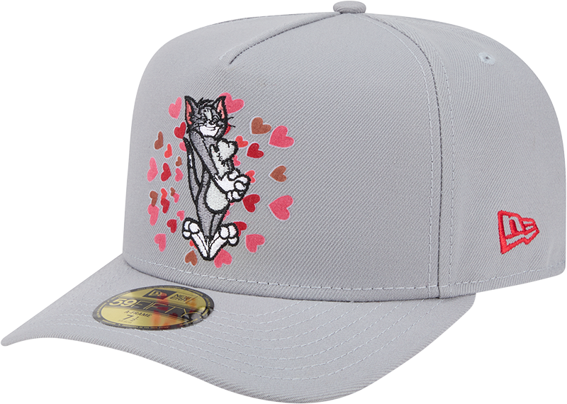 Tom and Jerry Hearts 59FIFTY A-Frame Fitted Hat