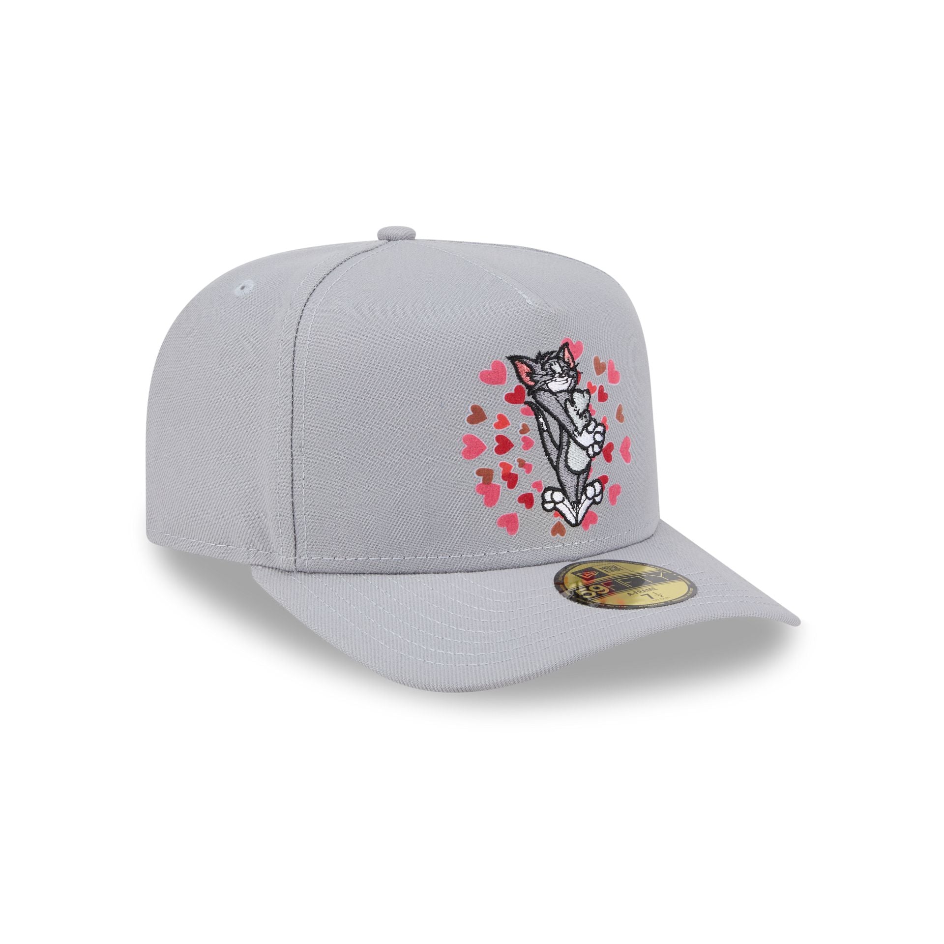 Tom and Jerry Hearts 59FIFTY A-Frame Fitted Hat