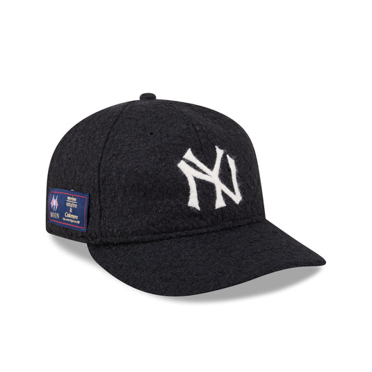 New York Yankees Navy Merino & Cashmere Moon Retro Crown 9FIFTY Adjustable Hat - New Era Cap