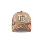 Tampa Bay Rays Camo Hearts 9FORTY A-Frame Snapback Hat