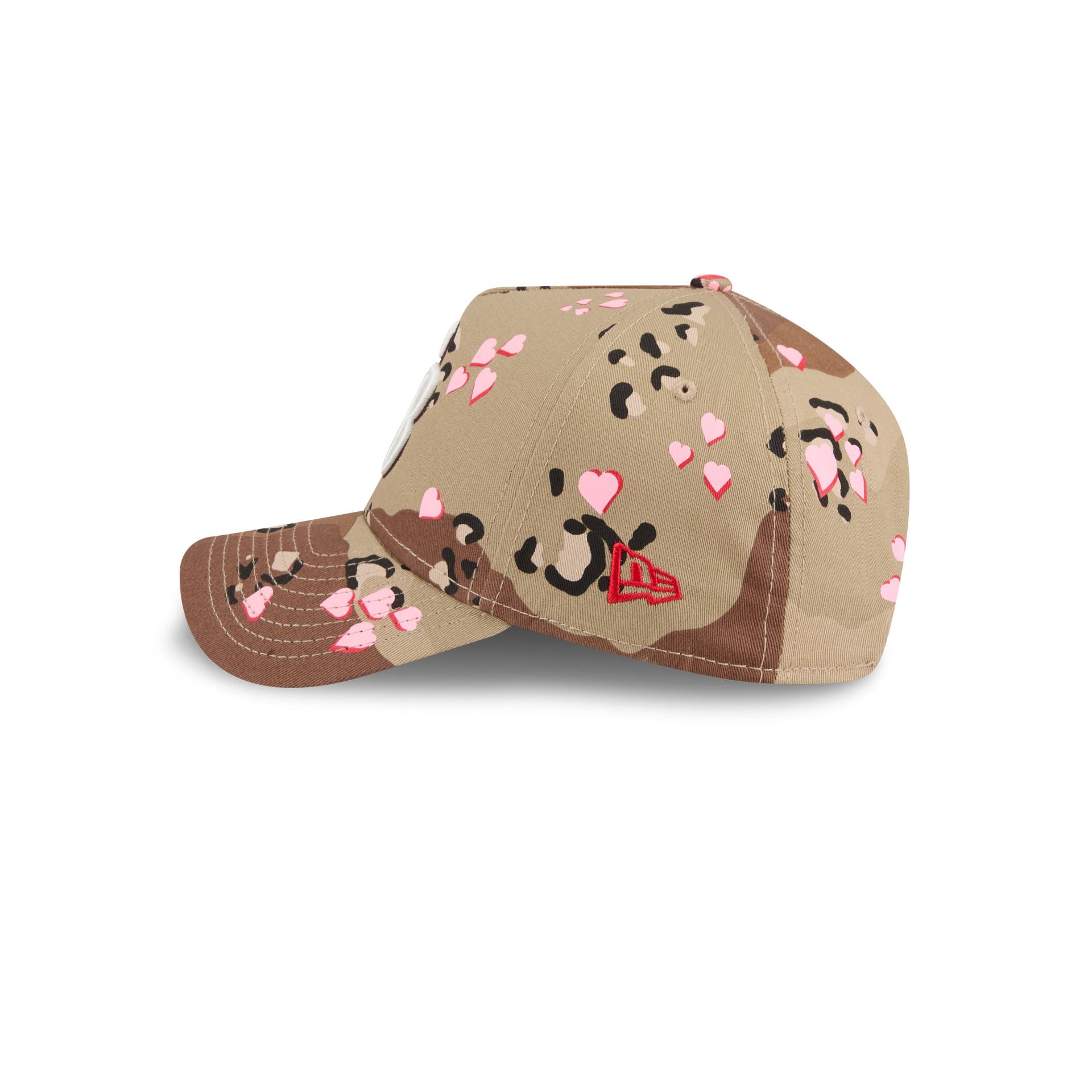 Tampa Bay Rays Camo Hearts 9FORTY A-Frame Snapback Hat