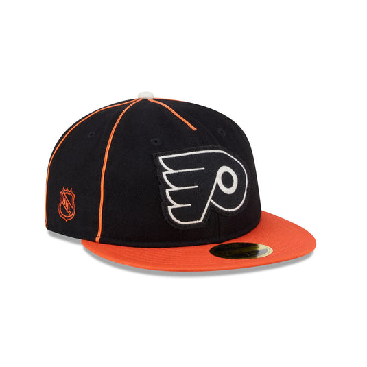 Philadelphia Flyers Felt Logo Retro Crown 59FIFTY Fitted Hat - New Era Cap