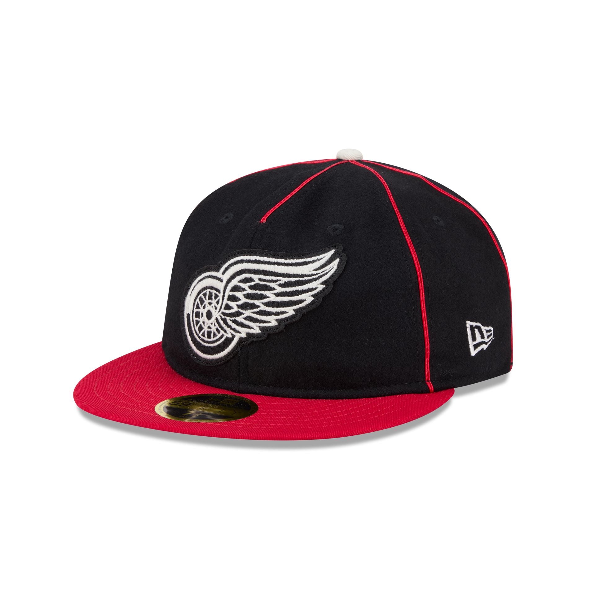 Detroit Red Wings Felt Logo Retro Crown 59FIFTY Fitted Hat