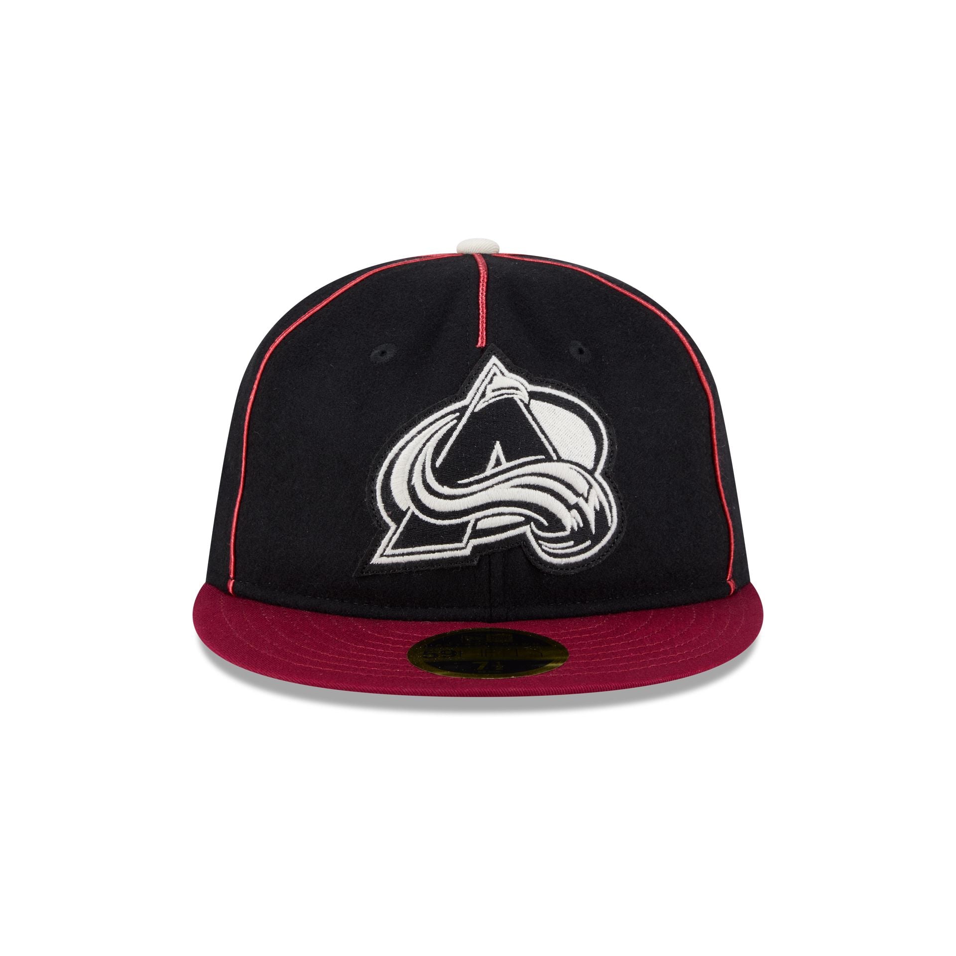 Colorado Avalanche Felt Logo Retro Crown 59FIFTY Fitted Hat