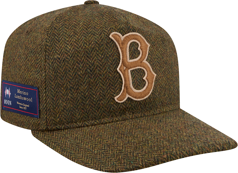 Brooklyn Dodgers Olive Merino Lambswool Moon 19TWENTY Adjustable Hat