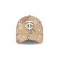 Minnesota Twins Camo Hearts 9FORTY A-Frame Snapback Hat